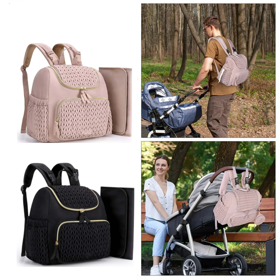 Backpack Diaper Bag - Plecak na pieluchy dla mamy o