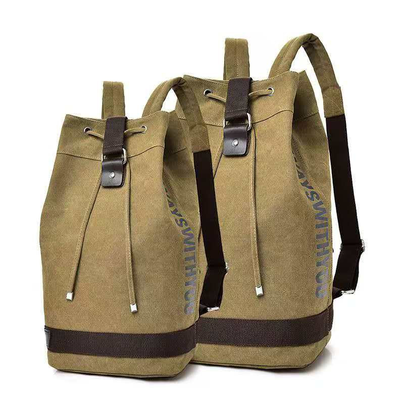 Canvas Backpack Casual - Plecak płócienny 2026 z podwójnymi szelkami,