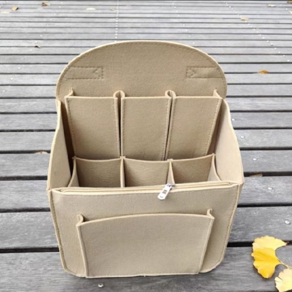Backpack Insert Organizer - Organizer na przybory do makijażu Filcowa