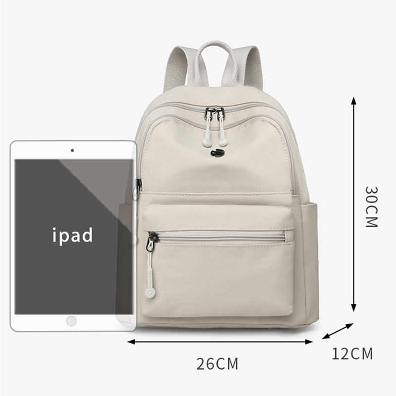 Damskie plecaki z wieloma kies – Canvas Backpack Casual recenzja i cena