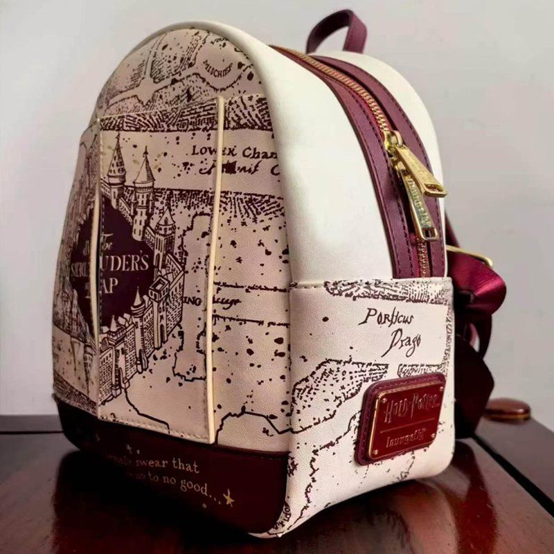 Torba na ramię z nadrukiem map – Fashion Backpack Women recenzja i cena