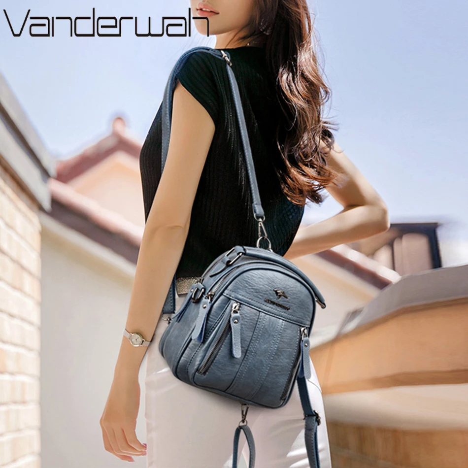Skórzane plecaki 4 w 1. Wielof – Mini Backpack Purse recenzja i cena