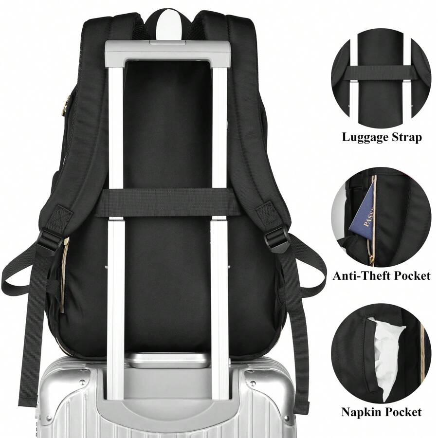 Plecak na laptopa damski, plec – School Backpack Teen recenzja i cena