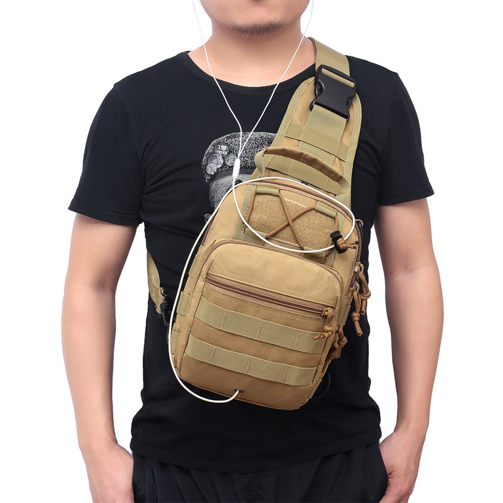 Męska torba crossbody na ramię – Rucksack Military Style recenzja i cena