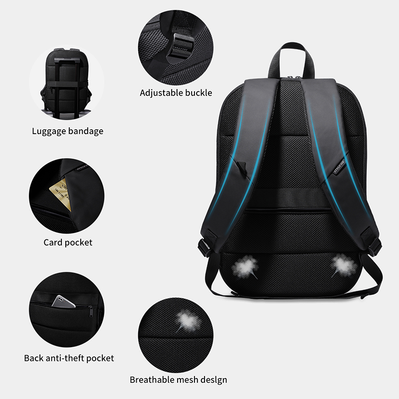 Heroic Knight Ultracienki plec – Travel Backpack Anti Theft recenzja i cena