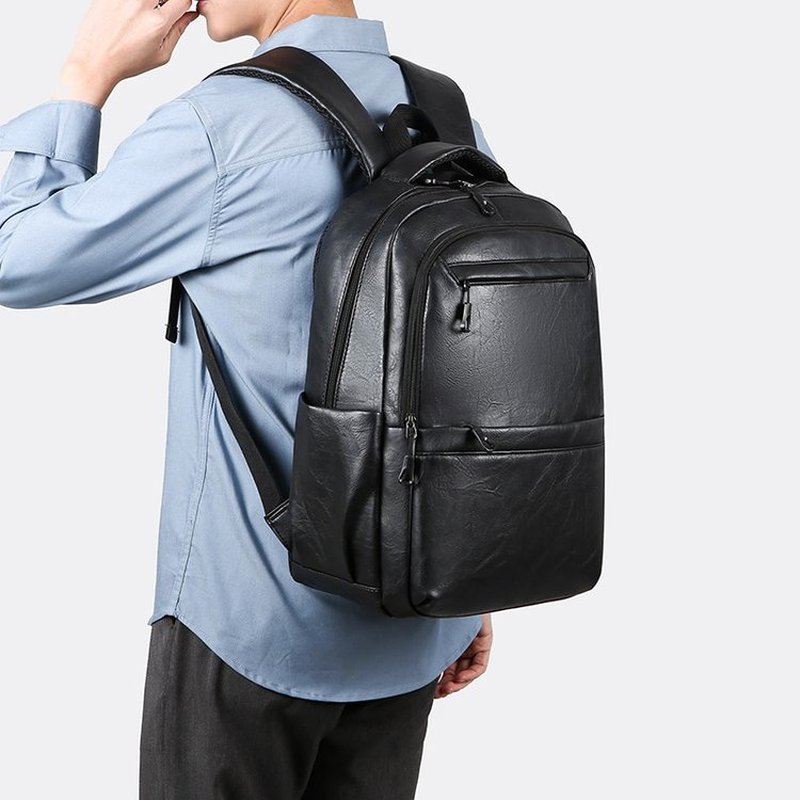 Wysokiej jakości skórzany plec – Laptop Backpack 15.6 recenzja i cena